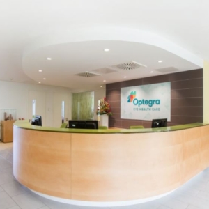 Optegra reception in Manchester