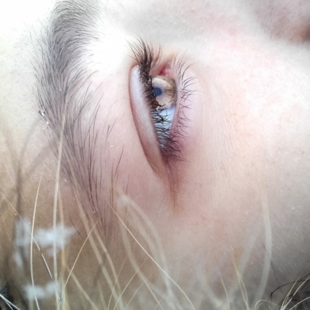 Close up of woman's eye