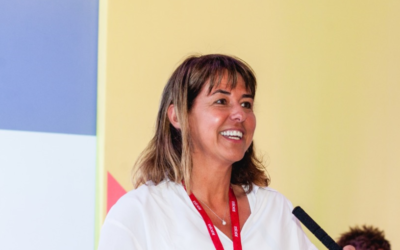 Anne Burchett at Business Awards IMG