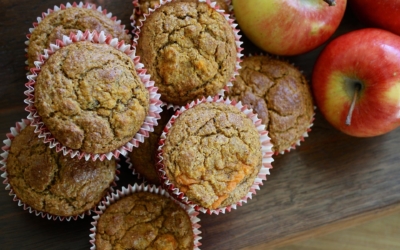 Muffins and apples