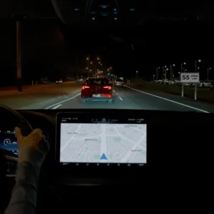Vision simulation with J&J Eyhance IOL - night time driving