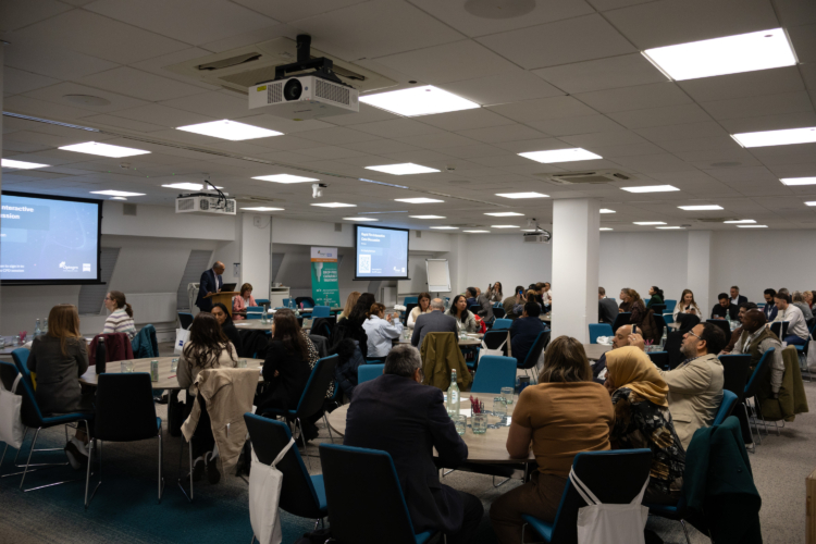 Symposium event - attendees during talks