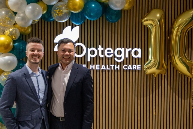 Hospital Manager and Chief Medical Officer at the 10 year celebration