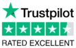 Trustpilot review score 4.5 stars